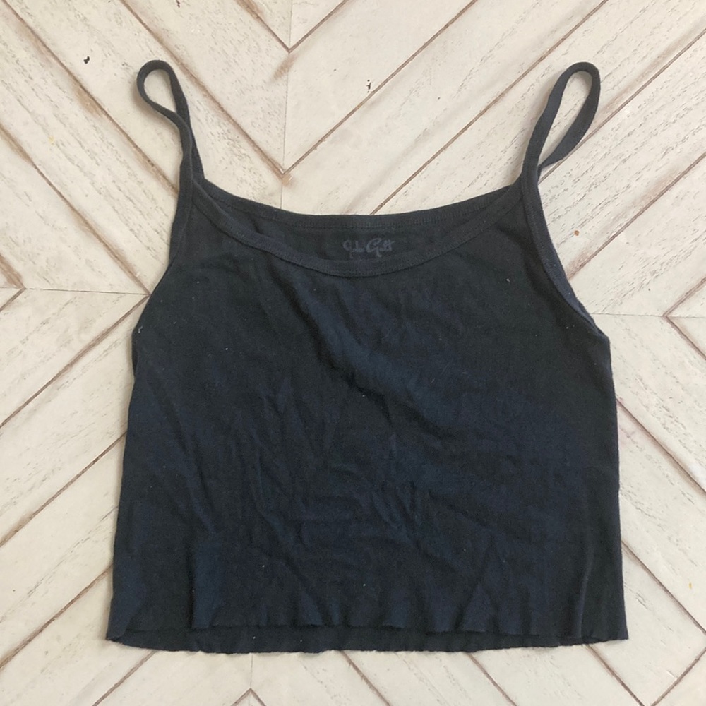 Brandy Melville, black crop top, worn once